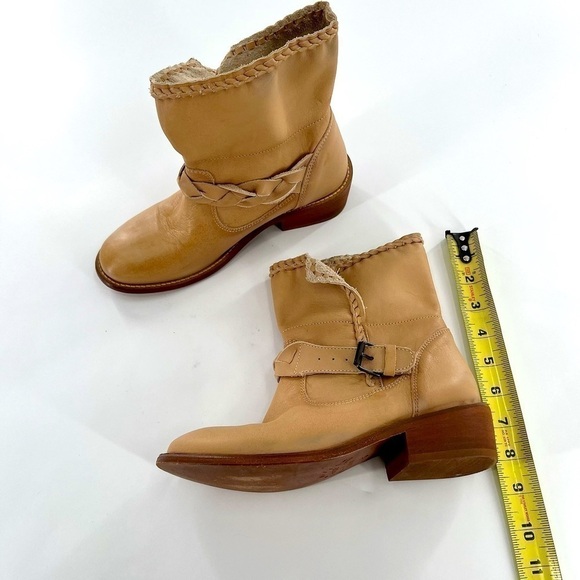 Musse & Cloud Women's Kimber Chelsea Boot Tan Leather Size 6 - Picture 8 of 13